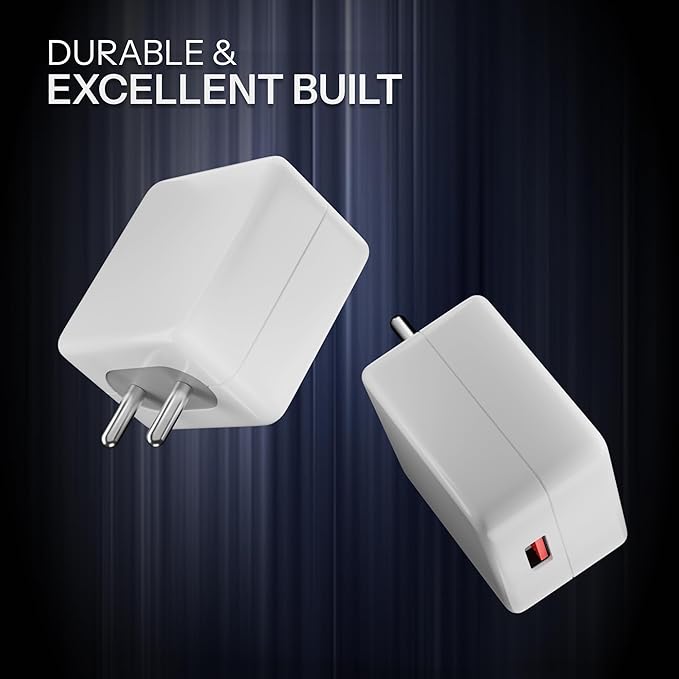 87W SuperVOOC Fast Charger (6.5A) with Detachable Cable – Universal Fast Charging Adapter