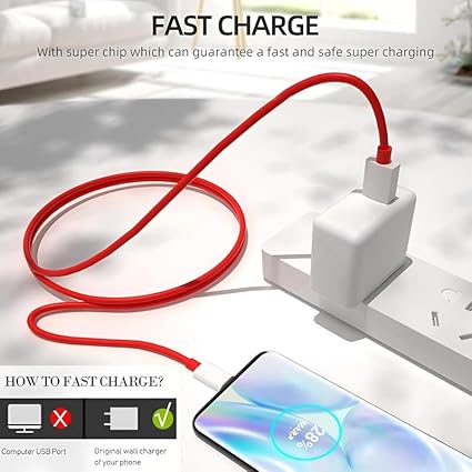RIVARA 120W USB-A to USB-C Fast Charging Cable – Durable & High-Speed